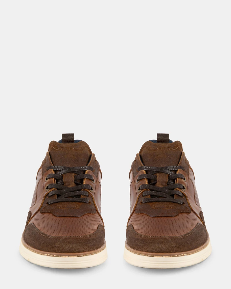 BANKS COGNAC LEATHER