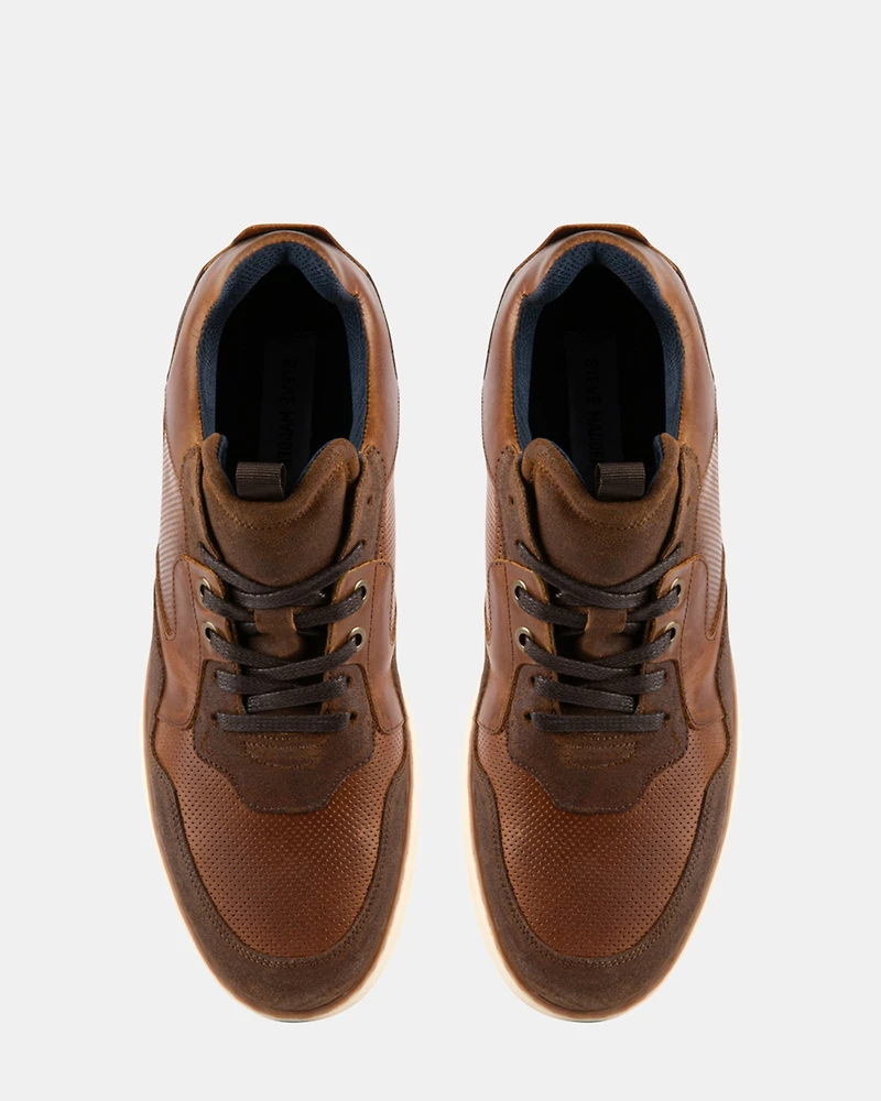 BANKS COGNAC LEATHER
