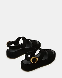 BARONI BLACK SUEDE