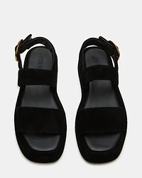 BARONI BLACK SUEDE