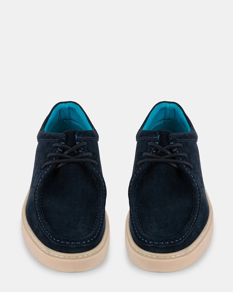 BARRISS NAVY SUEDE