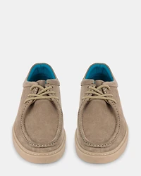 BARRISS TAUPE SUEDE