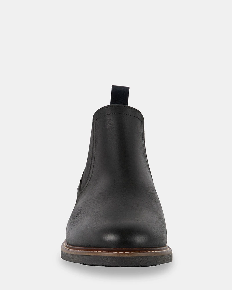 BECKETT BLACK LEATHER