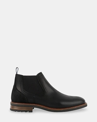 BECKETT BLACK LEATHER