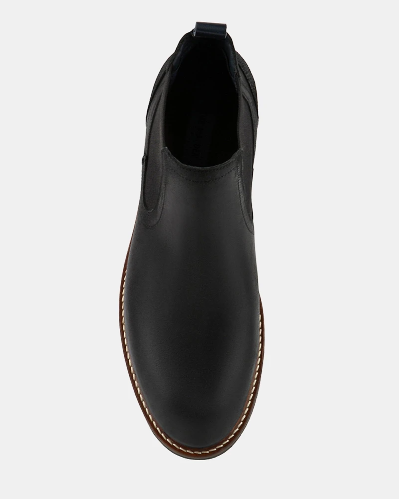 BECKETT BLACK LEATHER