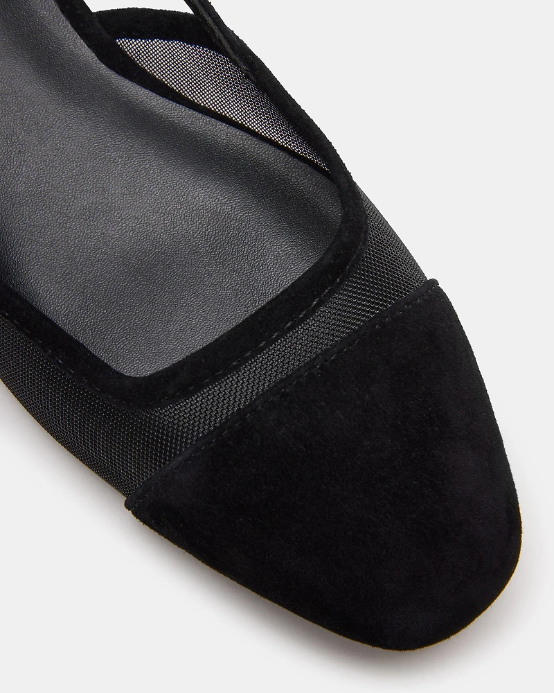 BELINDA-M BLACK SUEDE