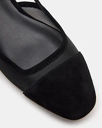 BELINDA-M BLACK SUEDE