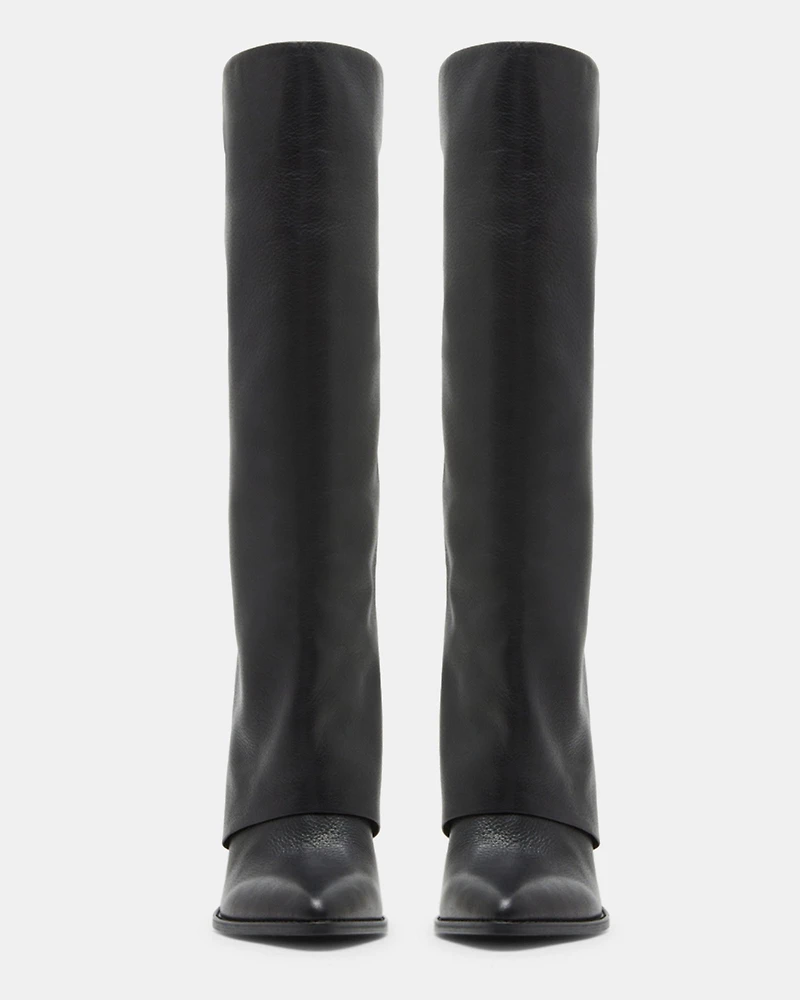 BLANCO BLACK LEATHER