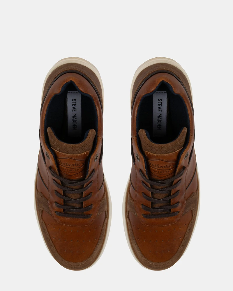 BLOORE COGNAC LEATHER