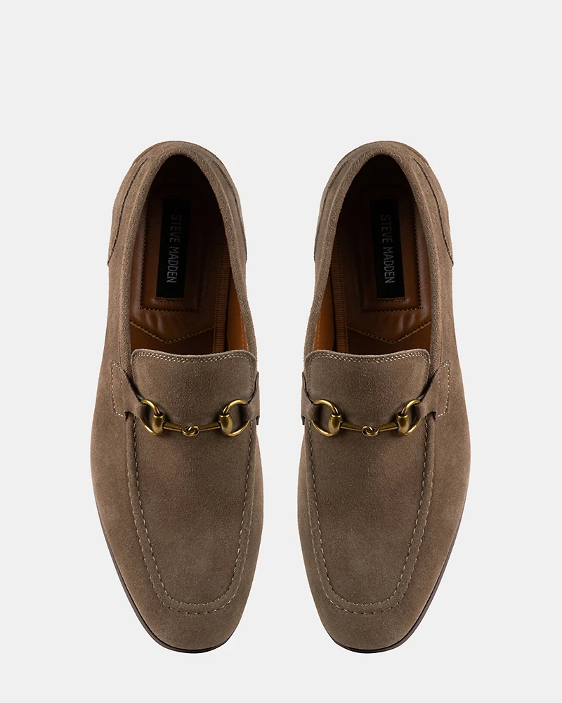 BRAAVE TAUPE SUEDE