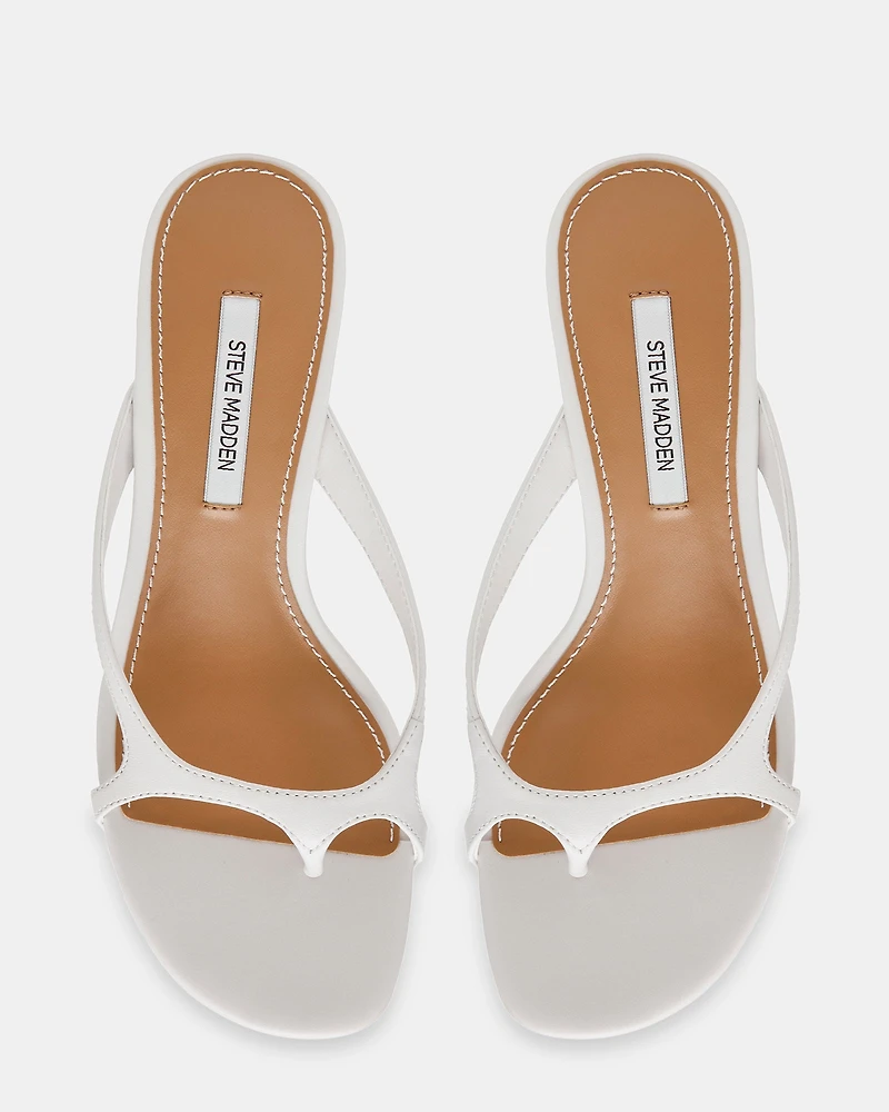 BRIENNA WHITE LEATHER