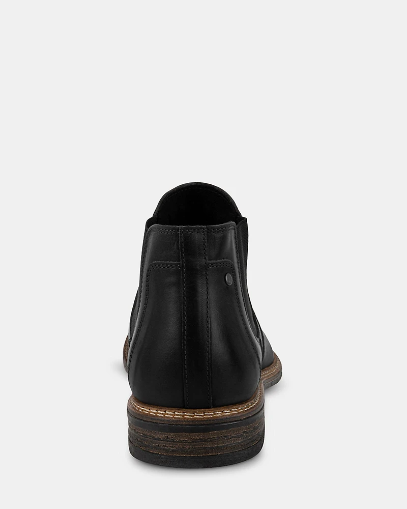 BRITHE BLACK LEATHER