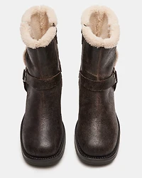 BRIXTON-F BROWN FABRIC