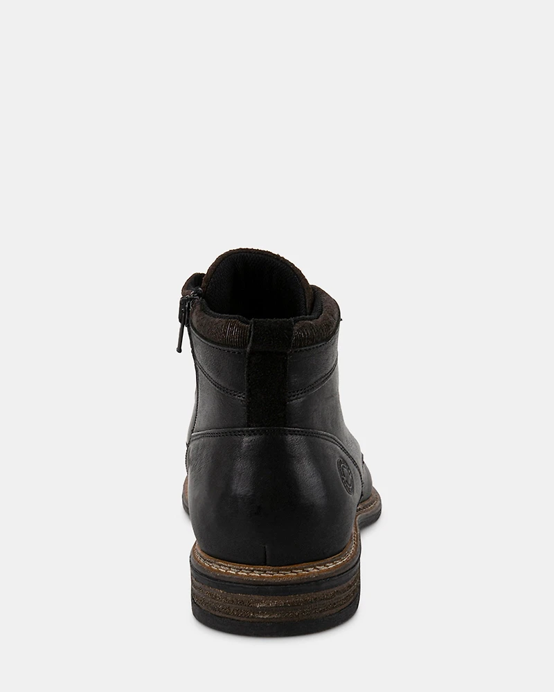 BRONTE BLACK LEATHER