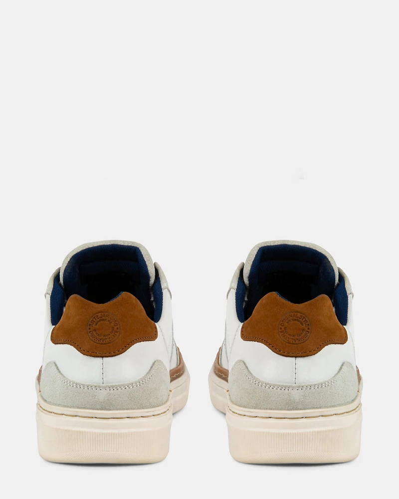 BRYGGS WHITE LEATHER