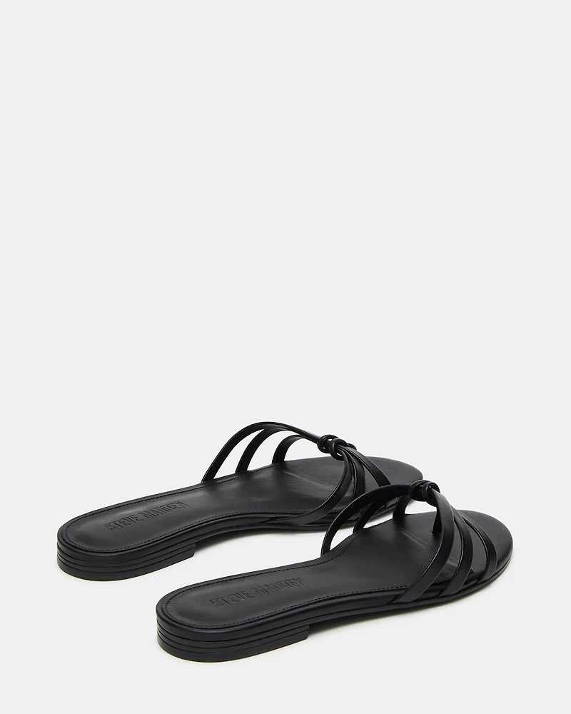 CALISSI BLACK LEATHER