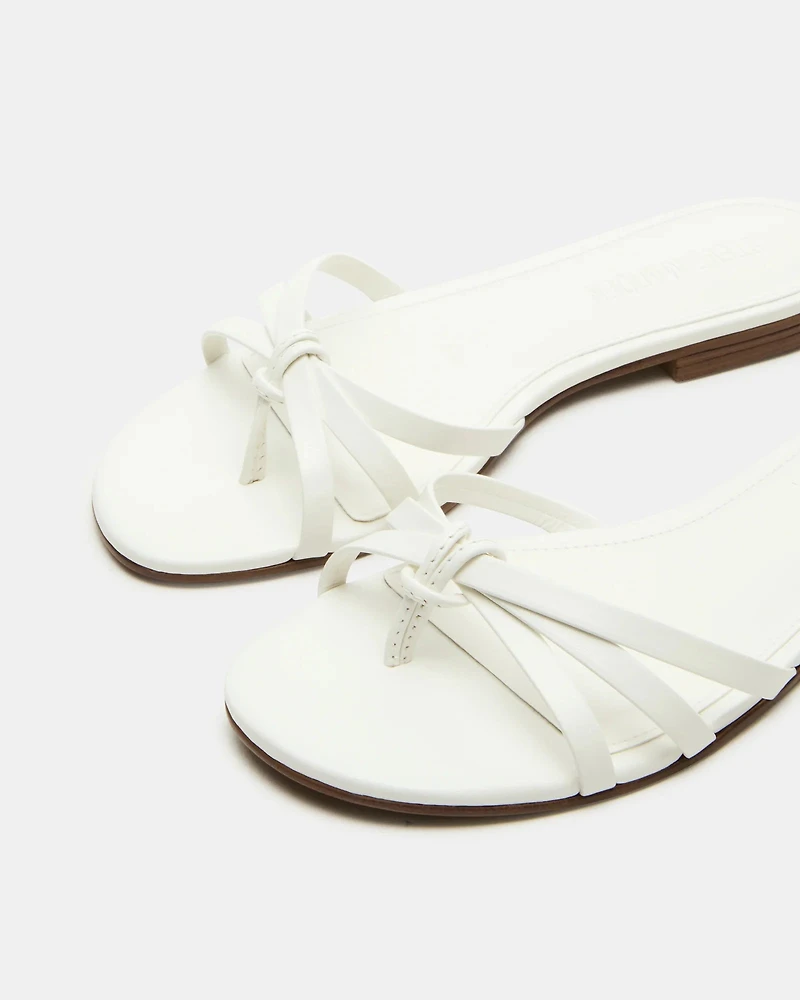 CALISSI WHITE LEATHER
