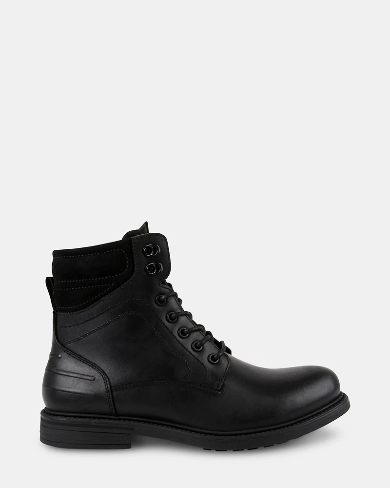 CLOVERRR BLACK LEATHER