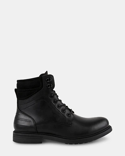CLOVERRR BLACK LEATHER