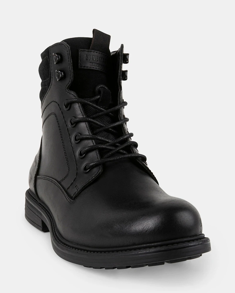 CLOVERRR BLACK LEATHER