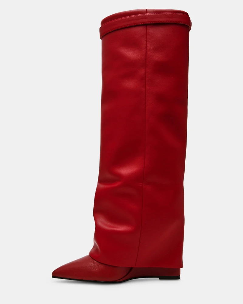 CORENNE RED LEATHER