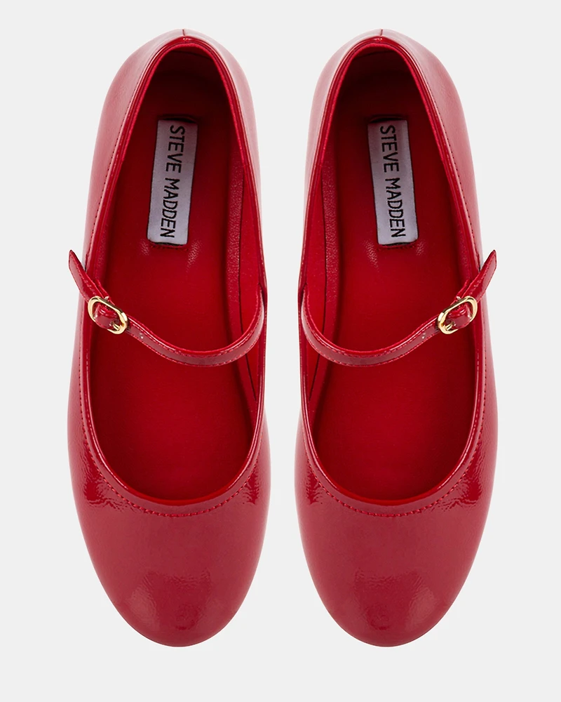 DANSEUR RED PATENT