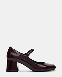 DARCEY BURGUNDY PATENT