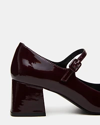 DARCEY BURGUNDY PATENT