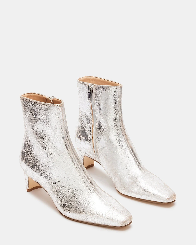 DELVIE SILVER LEATHER