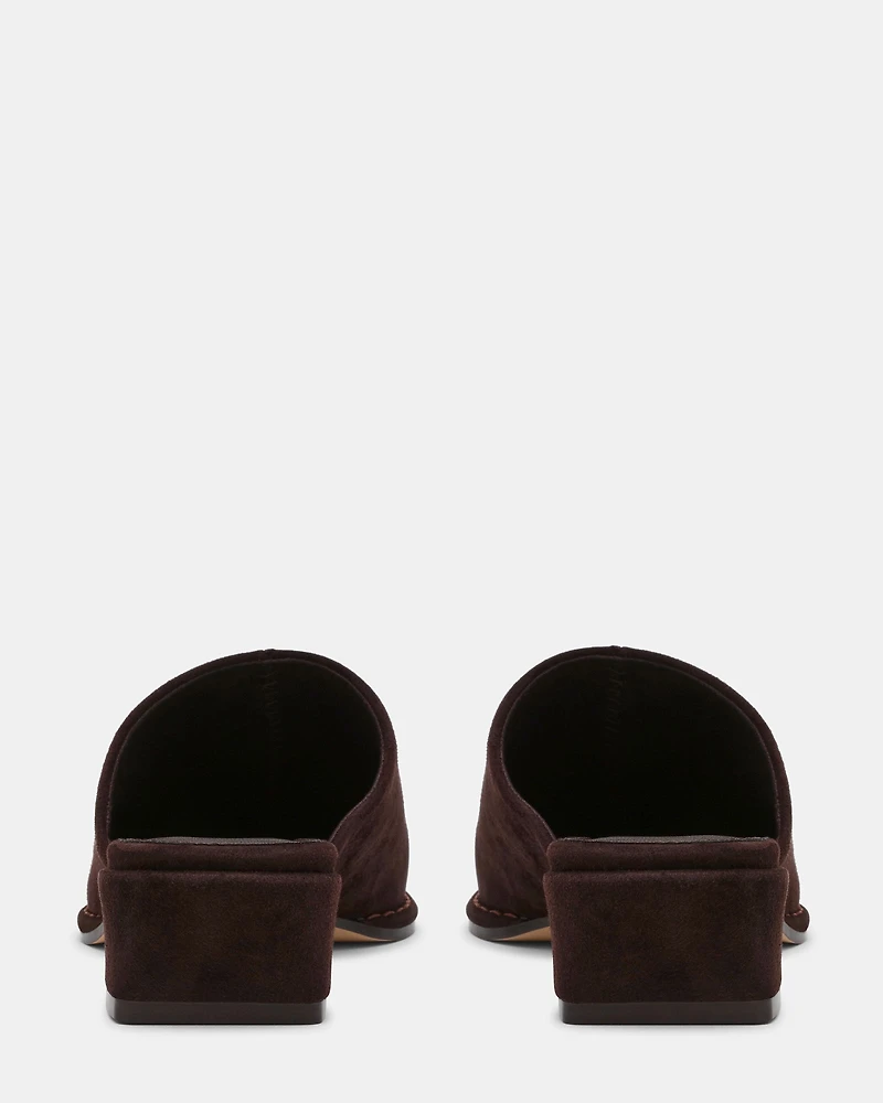 DESSA BROWN SUEDE
