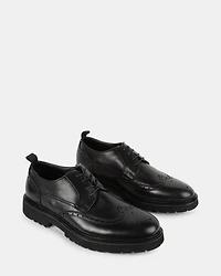 EMMULATE BLACK LEATHER