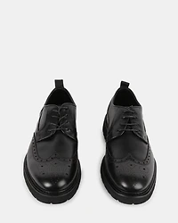 EMMULATE BLACK LEATHER