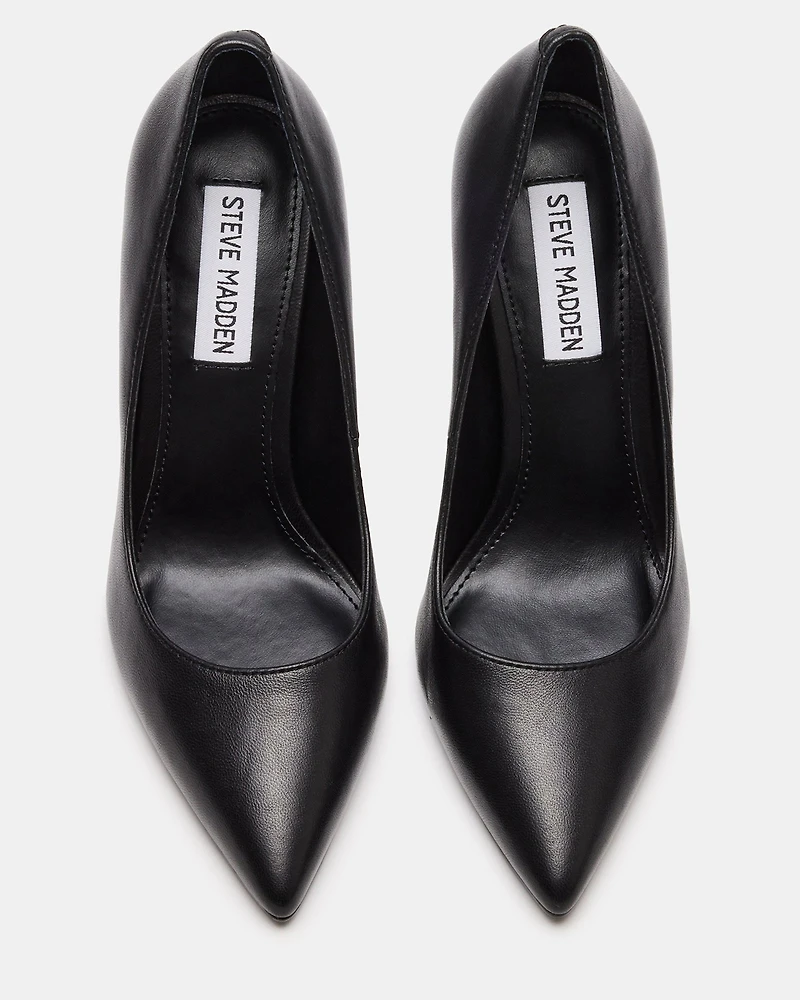 EVELYN BLACK LEATHER