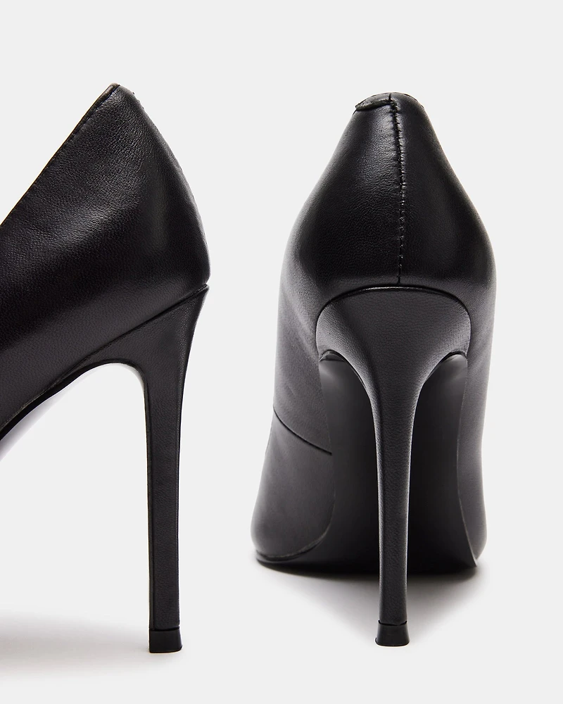 EVELYN BLACK LEATHER