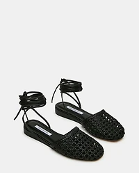 FLUTTERRR BLACK LEATHER