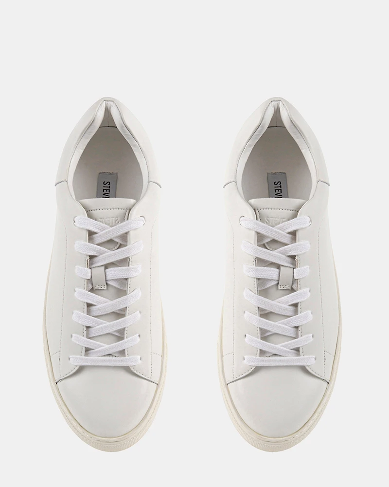 FOGARTY WHITE LEATHER