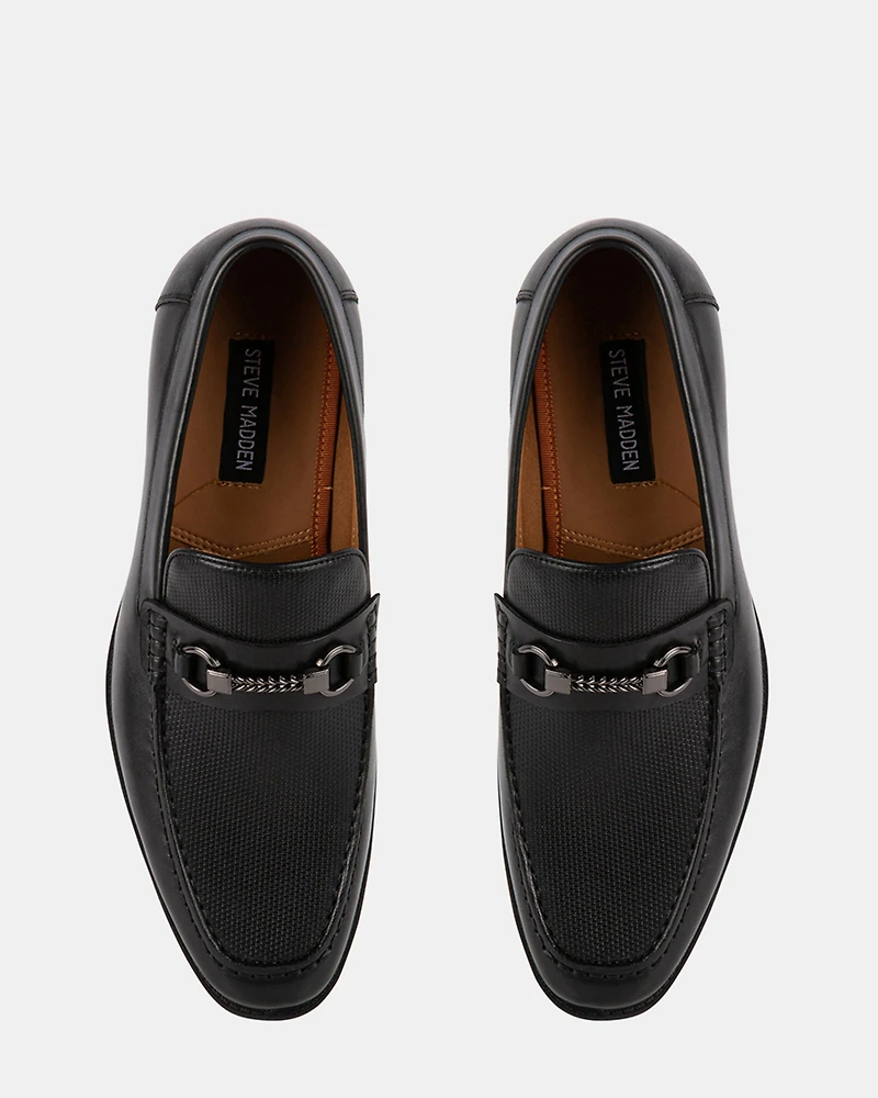 GEDDION BLACK LEATHER