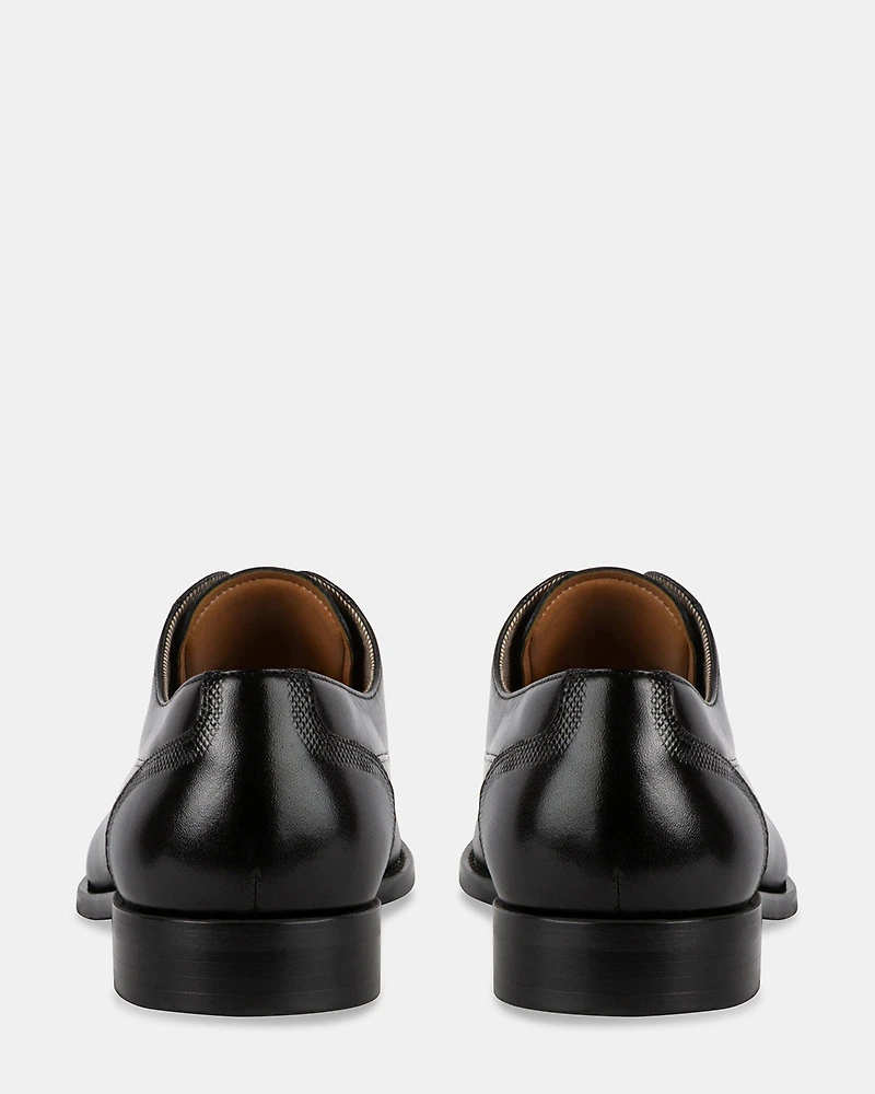 GERALDO BLACK LEATHER