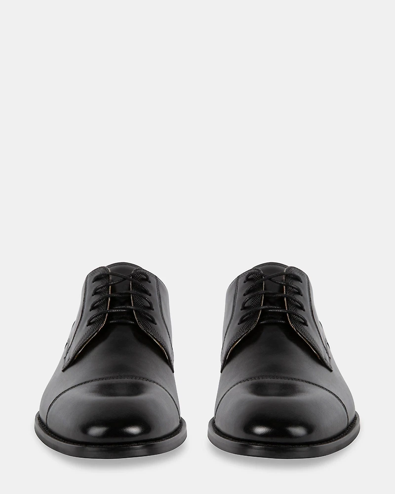 GERALDO BLACK LEATHER