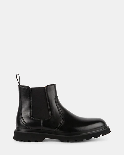 GILMORE BLACK LEATHER