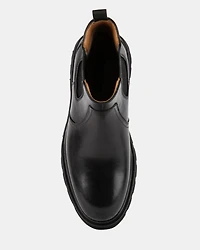 GILMORE BLACK LEATHER