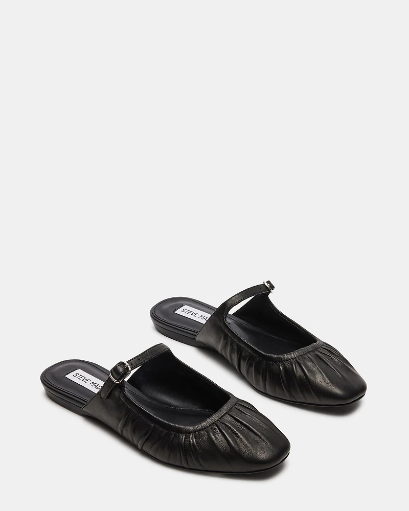 GISELEE BLACK LEATHER