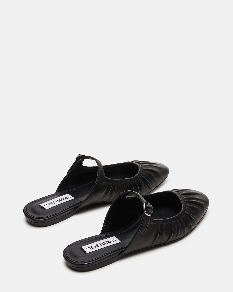 GISELEE BLACK LEATHER