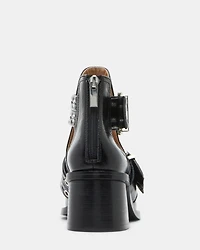 GRAZIA BLACK LEATHER