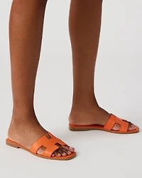 HADYN ORANGE LEATHER