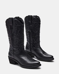 HAYWARD BLACK LEATHER