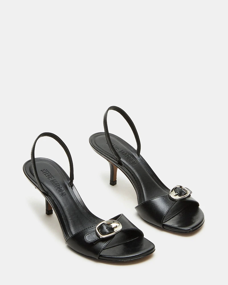 HENRIETTA BLACK LEATHER