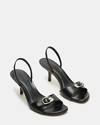 HENRIETTA BLACK LEATHER