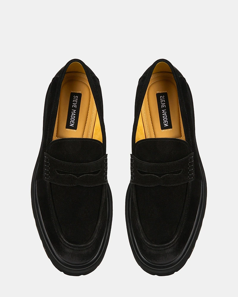 HERSHER BLACK NUBUCK