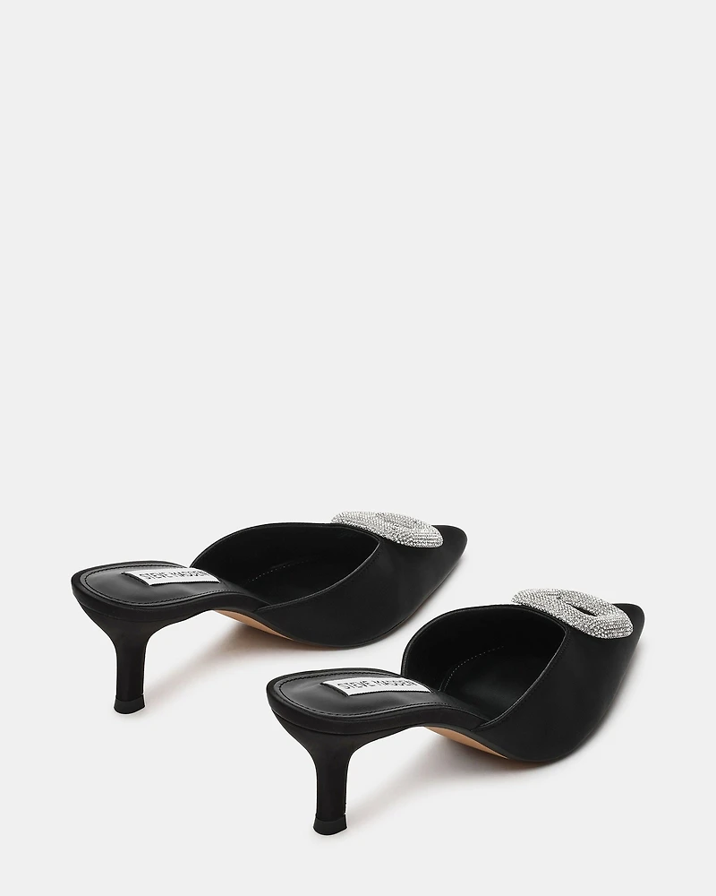 INTIMIDATE BLACK SATIN